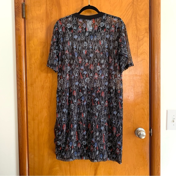 Wolford Sheer Mesh Cover Up Shift Dress - Picture 2 of 6